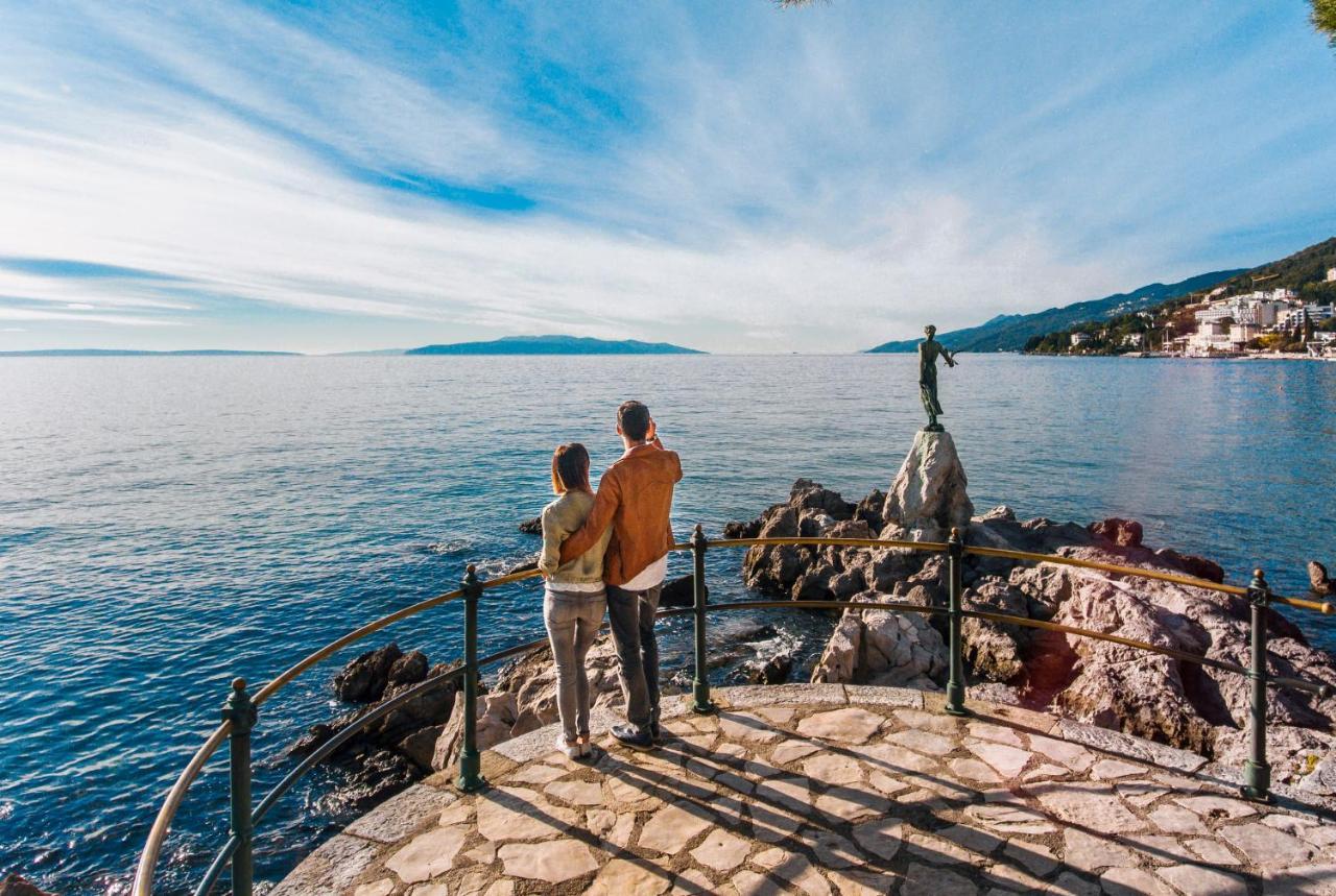 Apartment Maja Opatija With Free Private Parking And Lovely Sea View Terrace Exterior photo