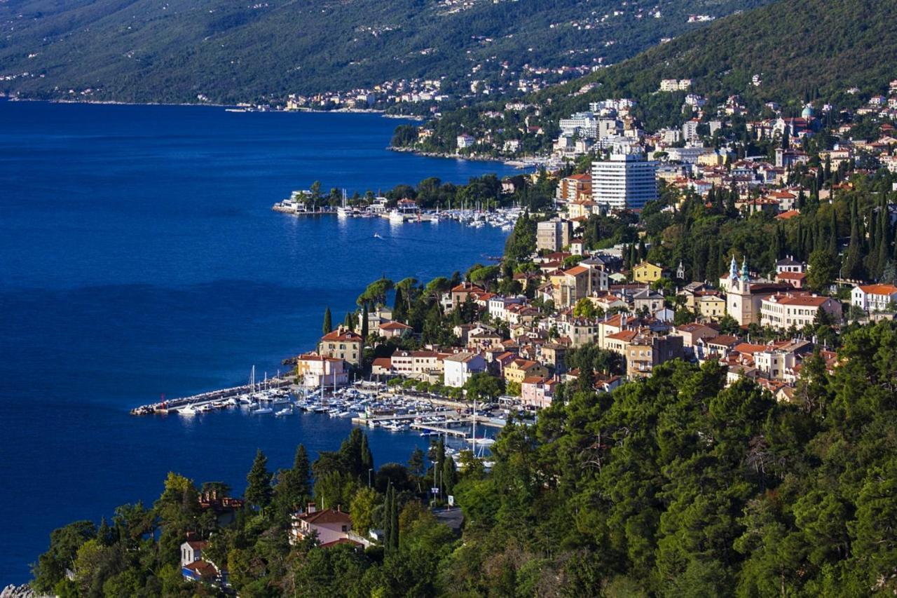 Apartment Maja Opatija With Free Private Parking And Lovely Sea View Terrace Exterior photo